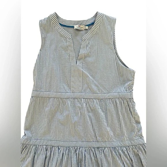 Vineyard Vines Striped Sleeveless Midi Dress - Picture 5 of 6
